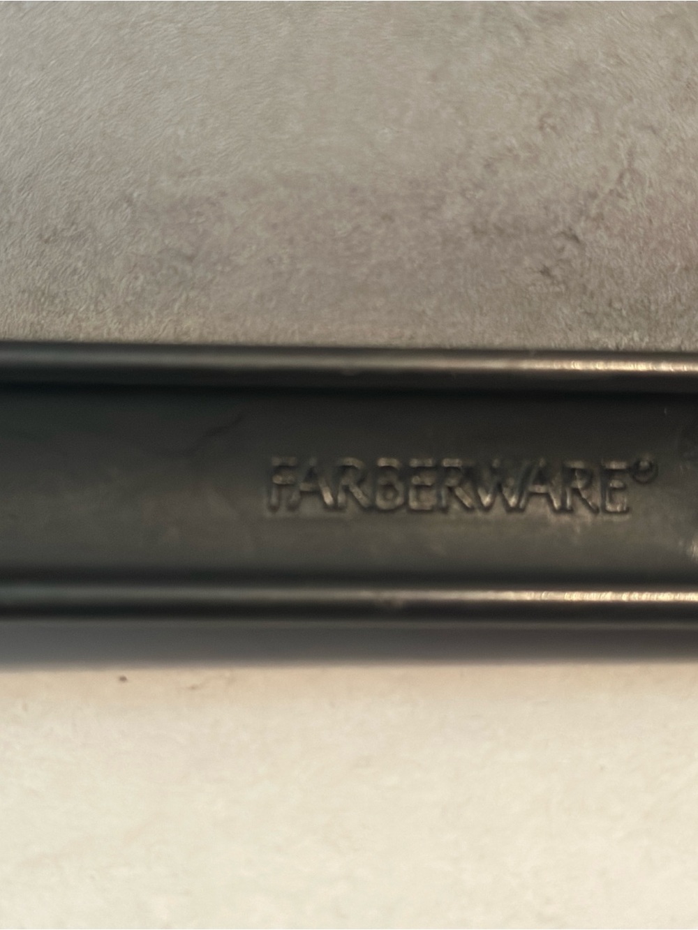 Vintage 1994 Farberware Black Nylon Slotted Spoon Heat Resistant Kitchen Utensil - Picture 7 of 7